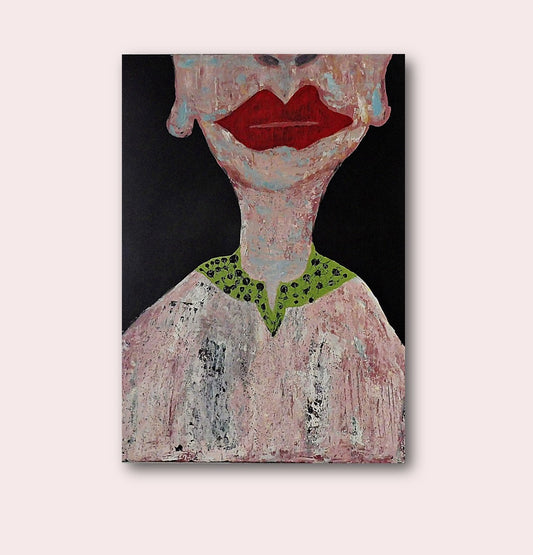 abstract painting | contemporary portrait